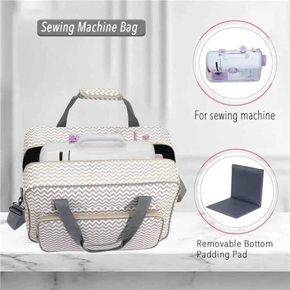 Sewing Machine Case - Travel sewing machine bag with handle - New Sewing